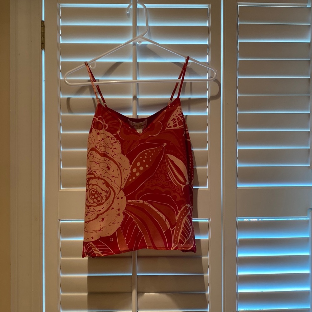 Julie Brown Silk tank top